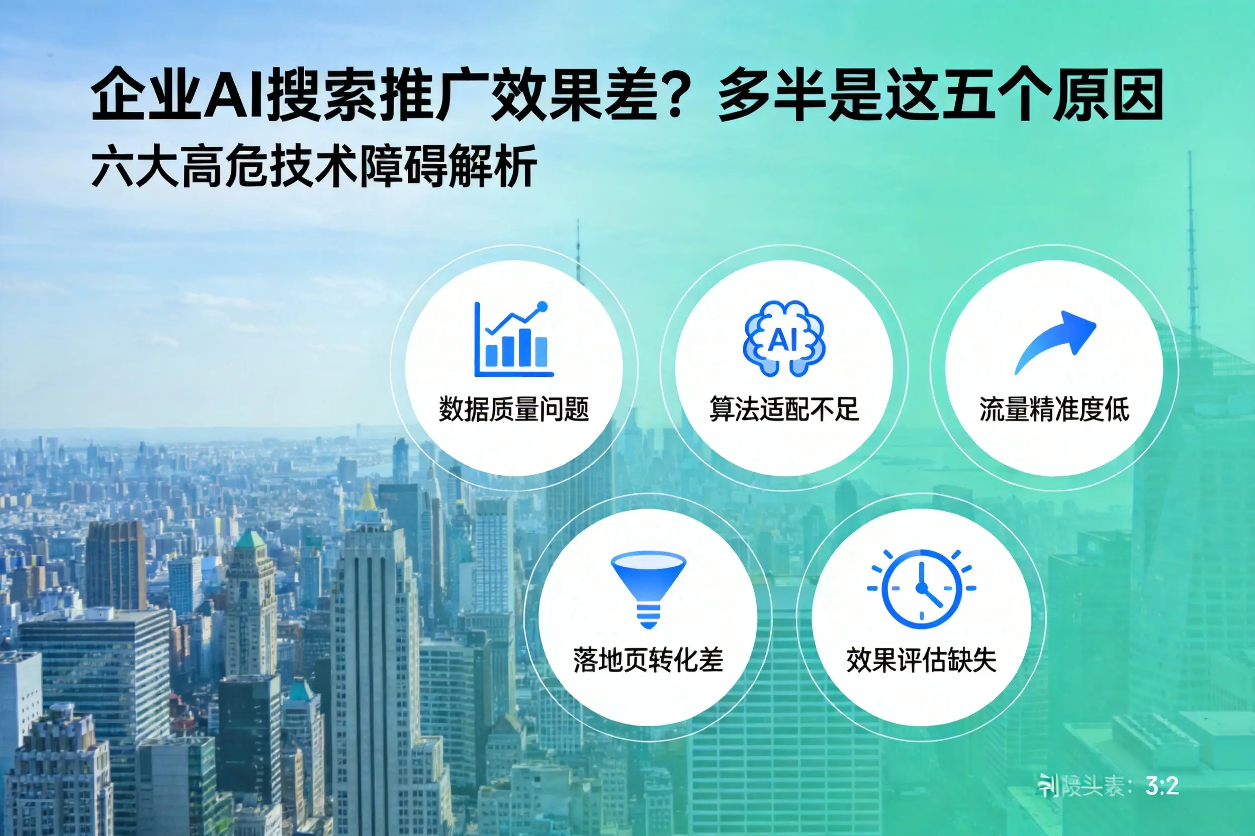 上饶企业AI搜索推广效果差?多半是这五个原因