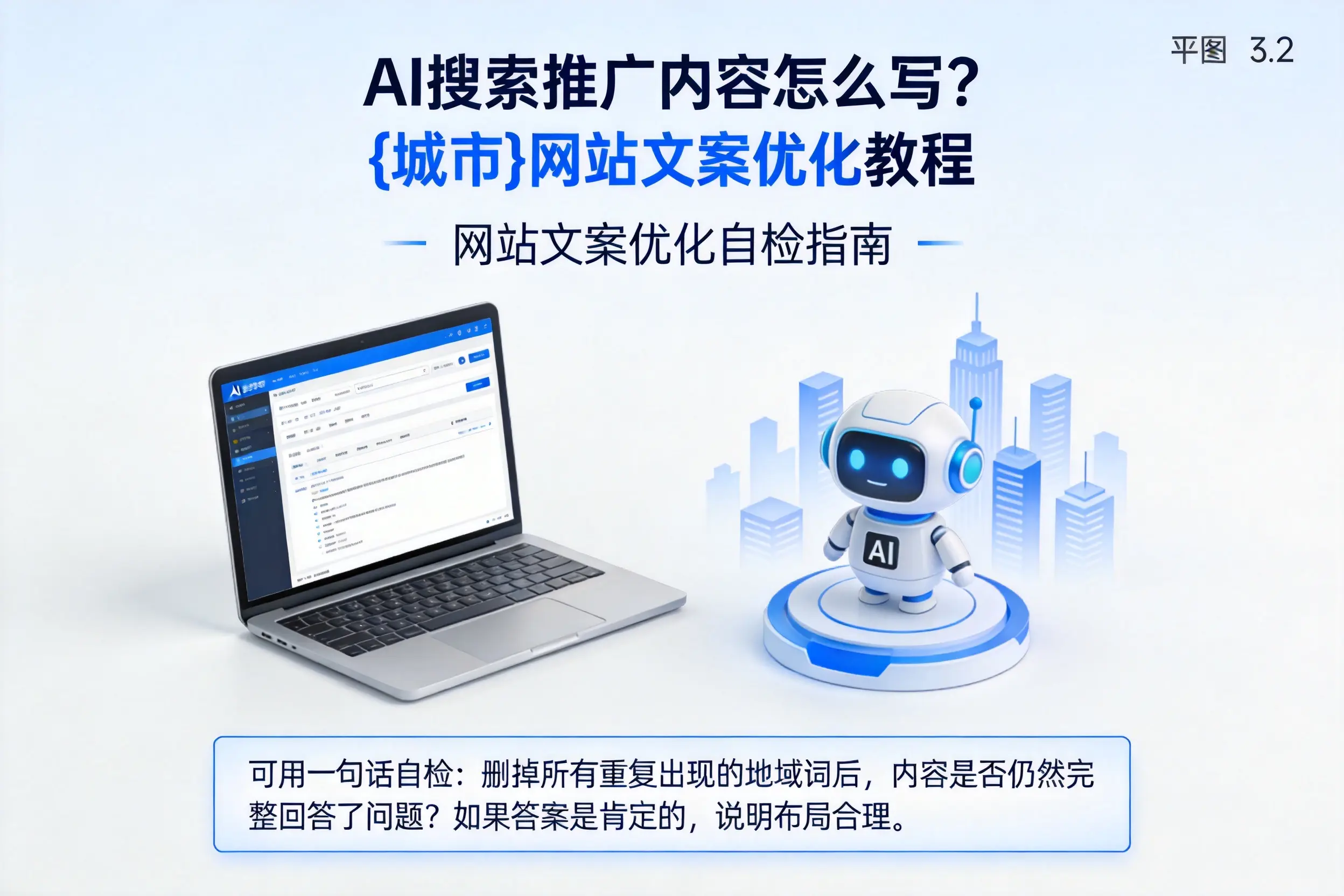 AI搜索推广内容怎么写?上饶网站文案优化教程