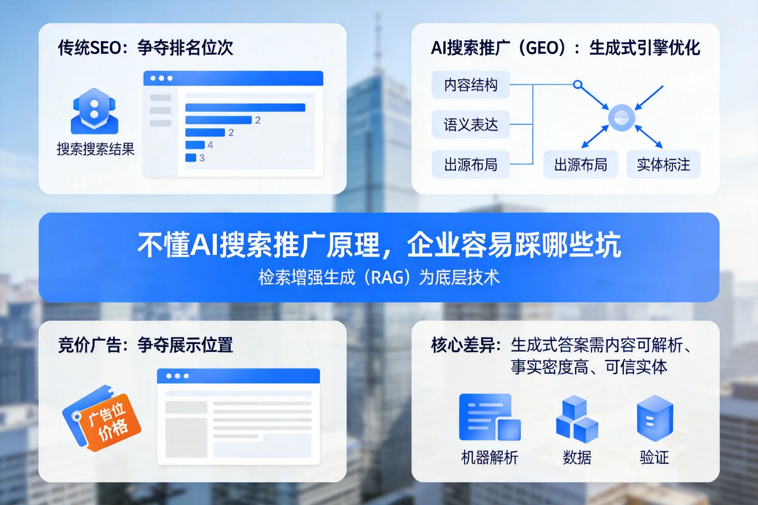 不懂AI搜索推广原理,上饶企业容易踩哪些坑