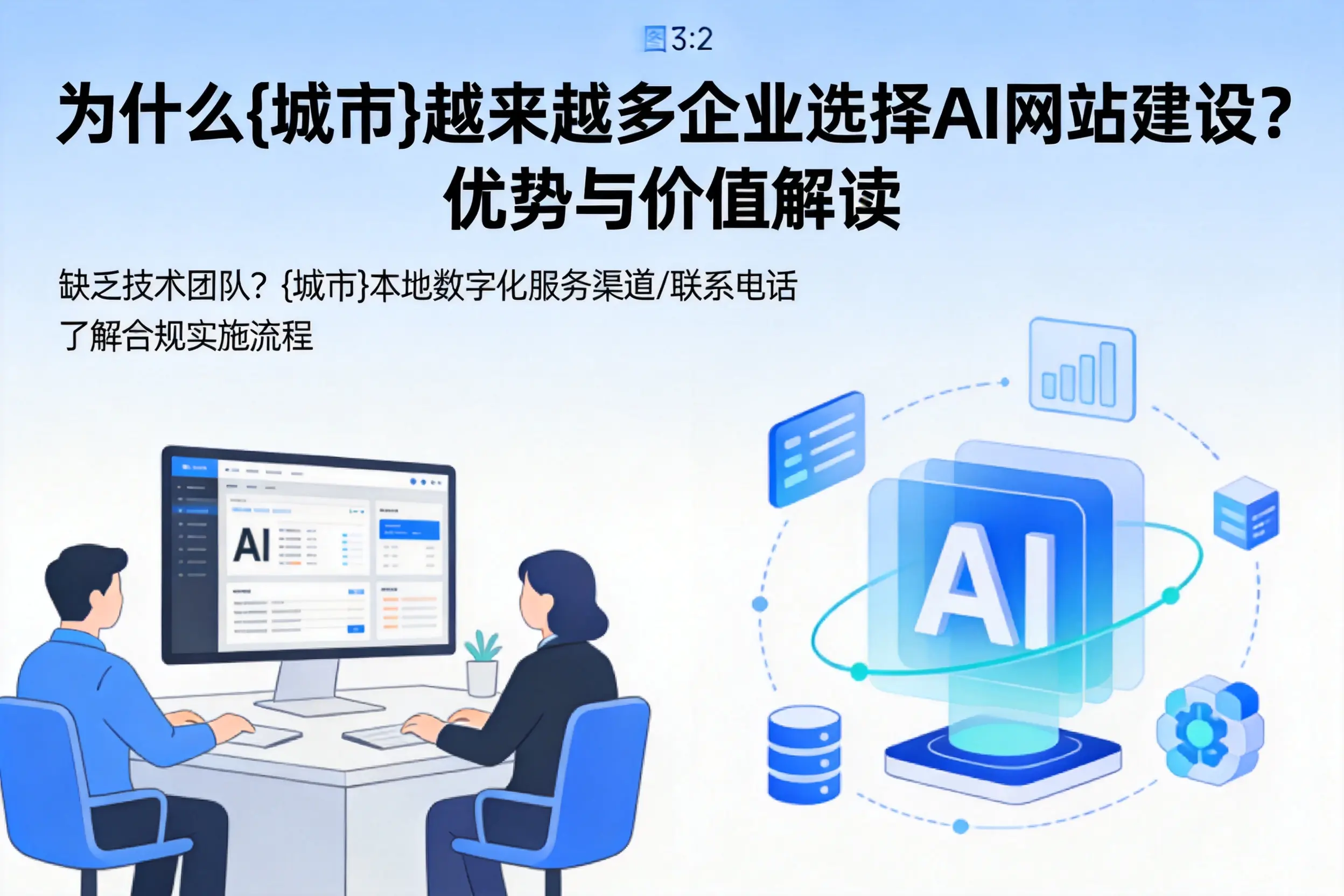 为什么上饶越来越多企业选择AI网站建设?优势与价值解读