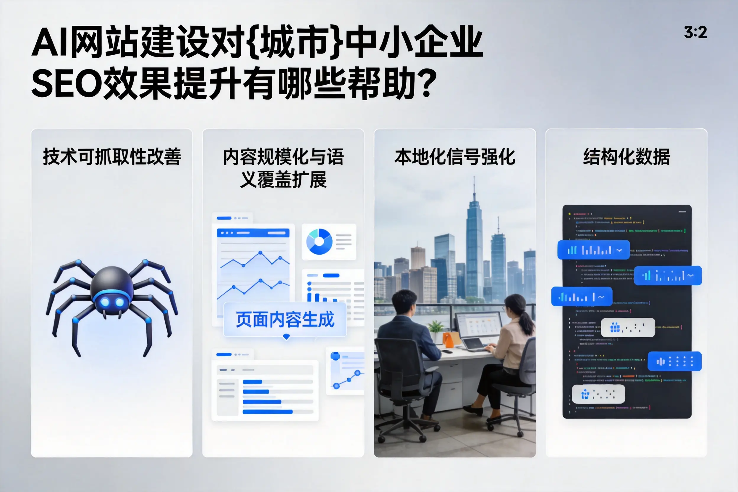 AI网站建设对上饶中小企业SEO效果提升有哪些帮助?