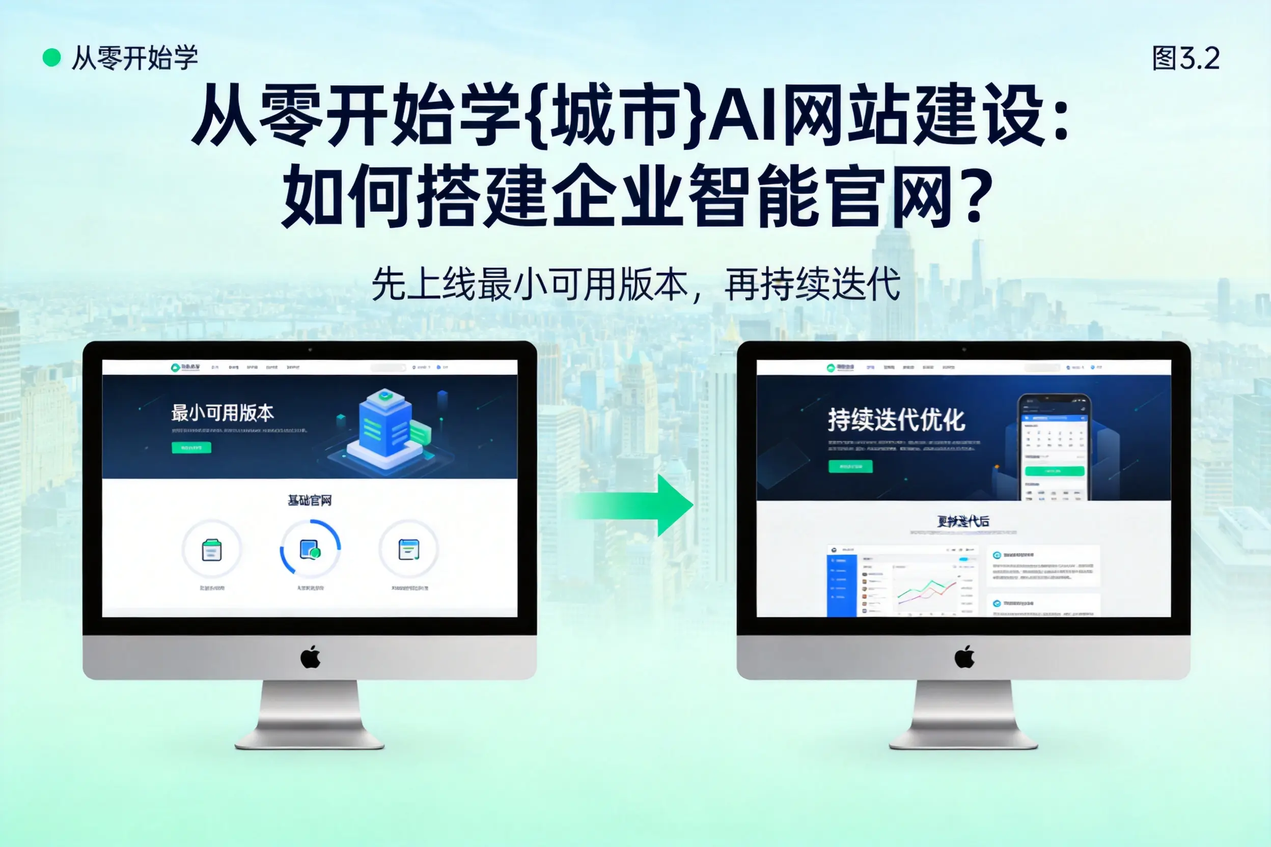 从零开始学上饶AI网站建设:如何搭建企业智能官网?