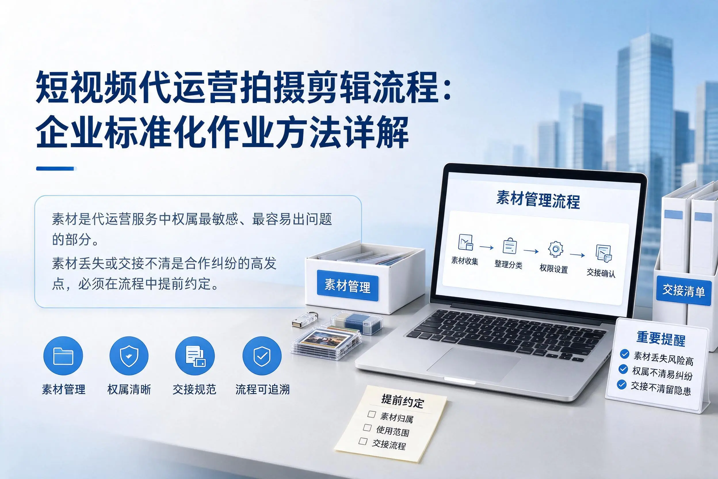 短视频代运营拍摄剪辑流程：上饶企业标准化作业方法详解